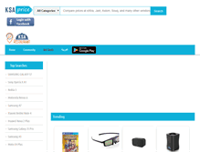 Tablet Screenshot of ksaprice.com